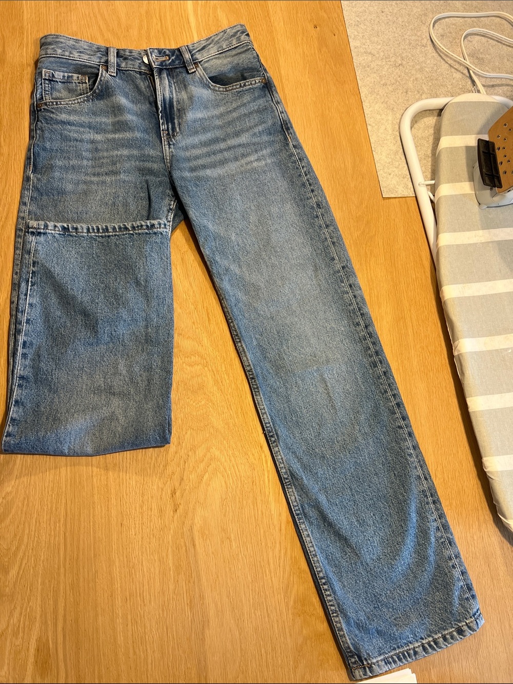 Mango wide legs jeans
